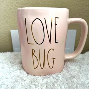 Rae Dunn Valentines Love Bug Coffee Mug NEW